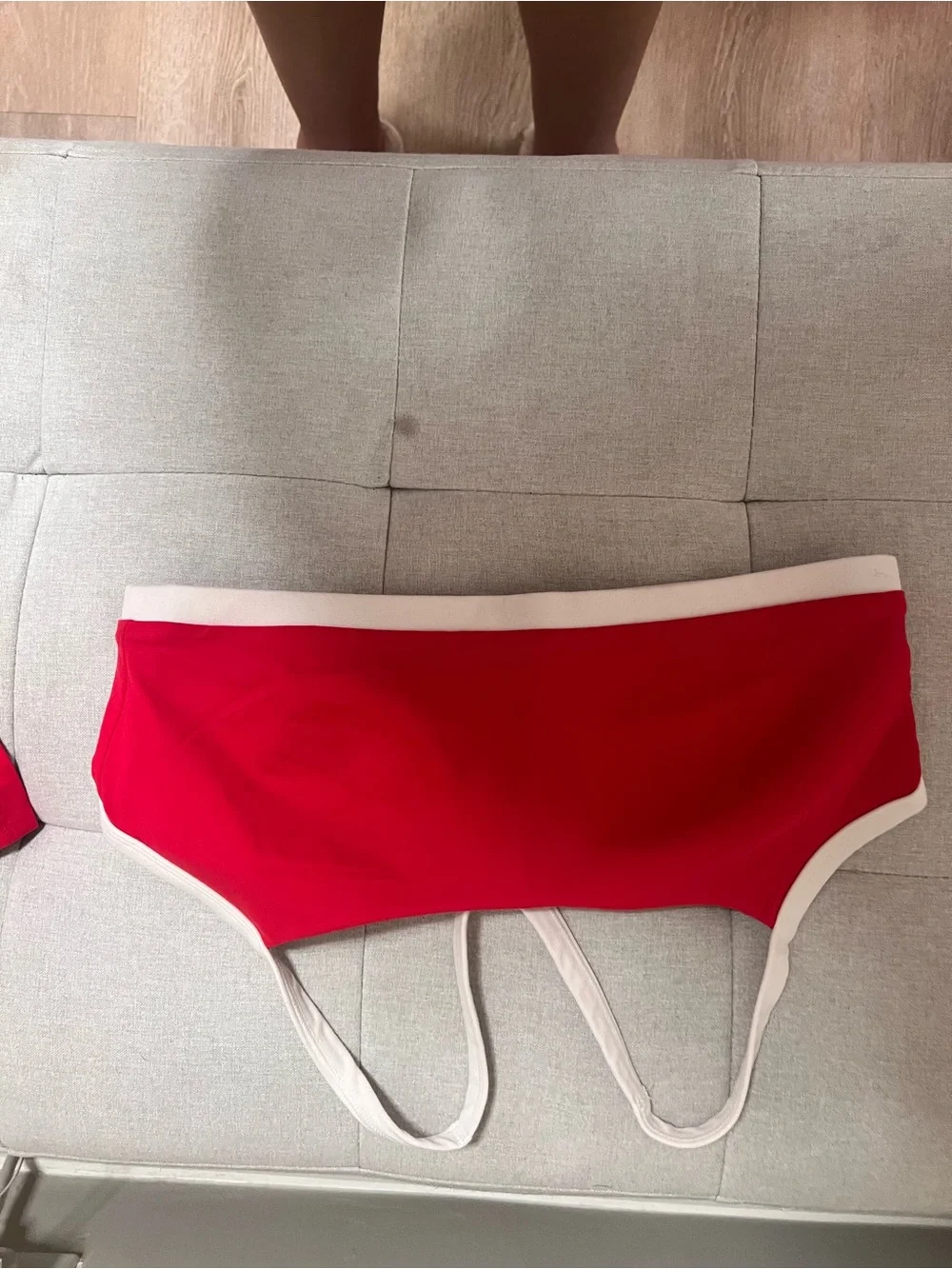 all in motion Red and White Athletic Leggings Set